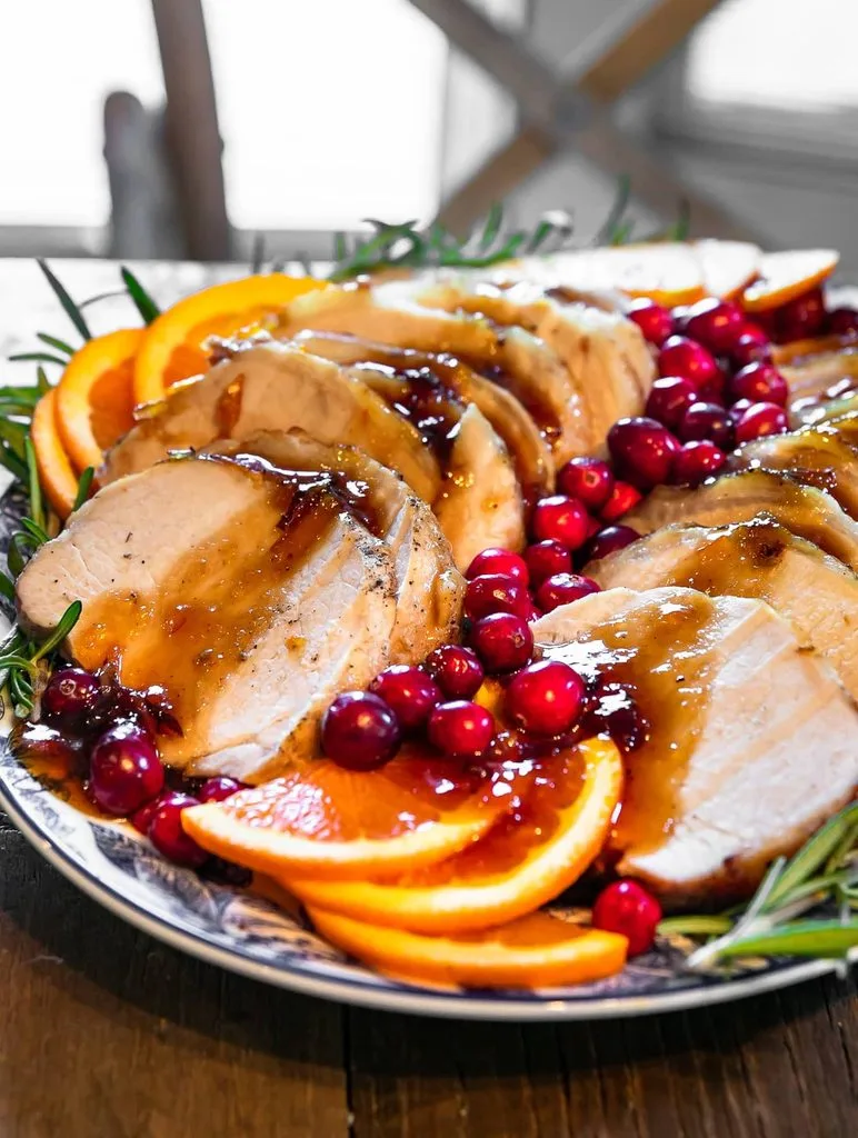 Cranberry Orange Pork Tenderloin