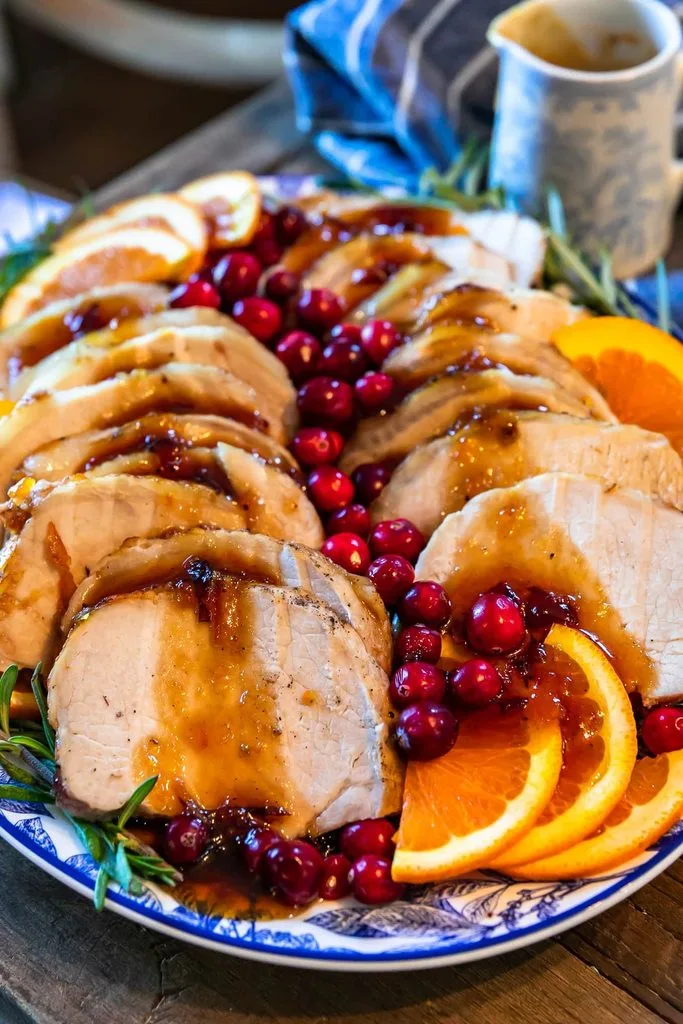 Cranberry Orange Pork Tenderloin