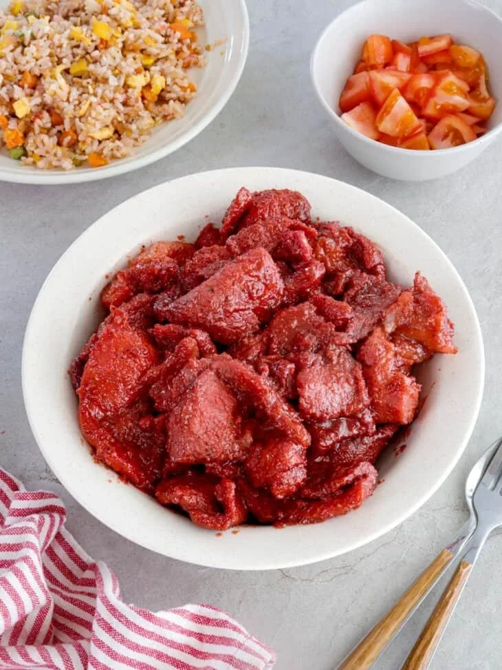 Homemade Pork Tocino