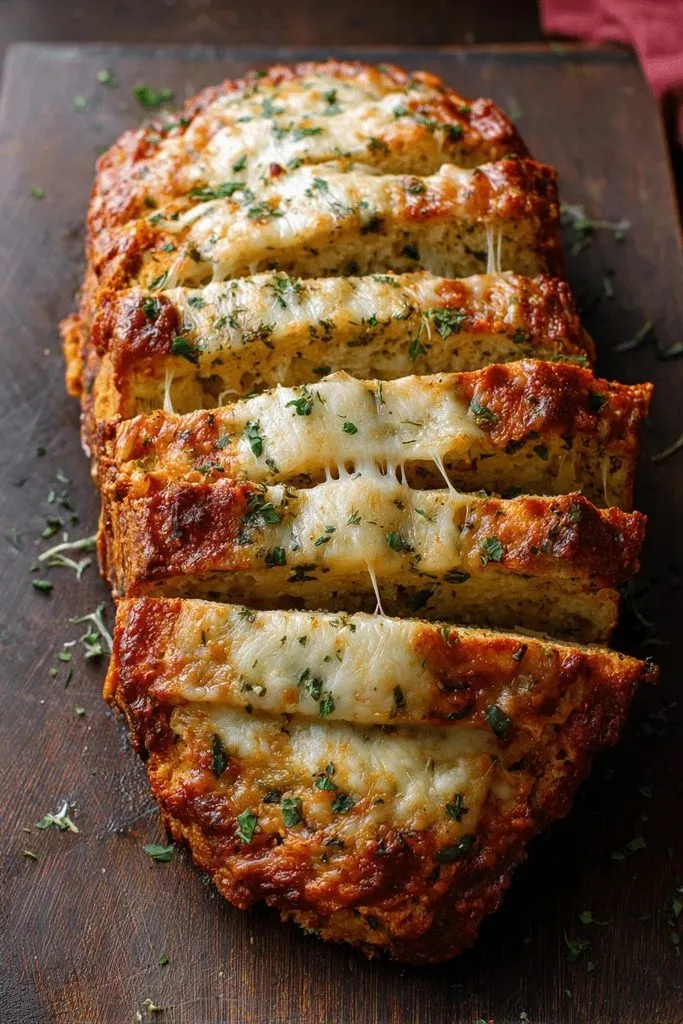Garlic Parmesan Meatloaf 