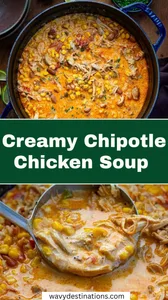Creamy Chipotle Chicken Soup Recipe