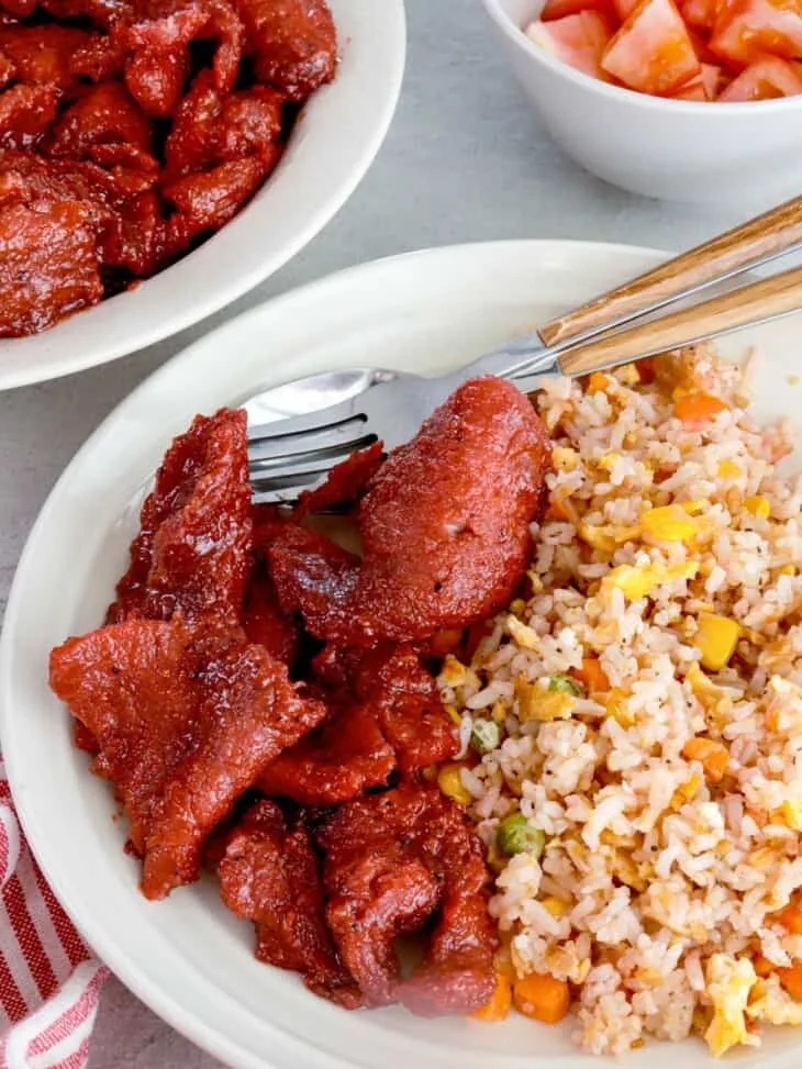 Homemade Pork Tocino
