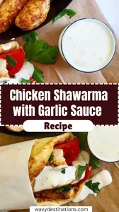 Chicken Shawarma with Garlic Sauce Recipe