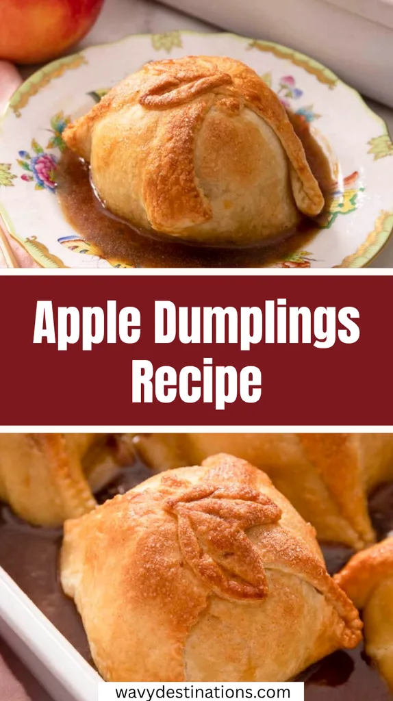 Apple Dumplings Recipe 1 Apple Dumplings