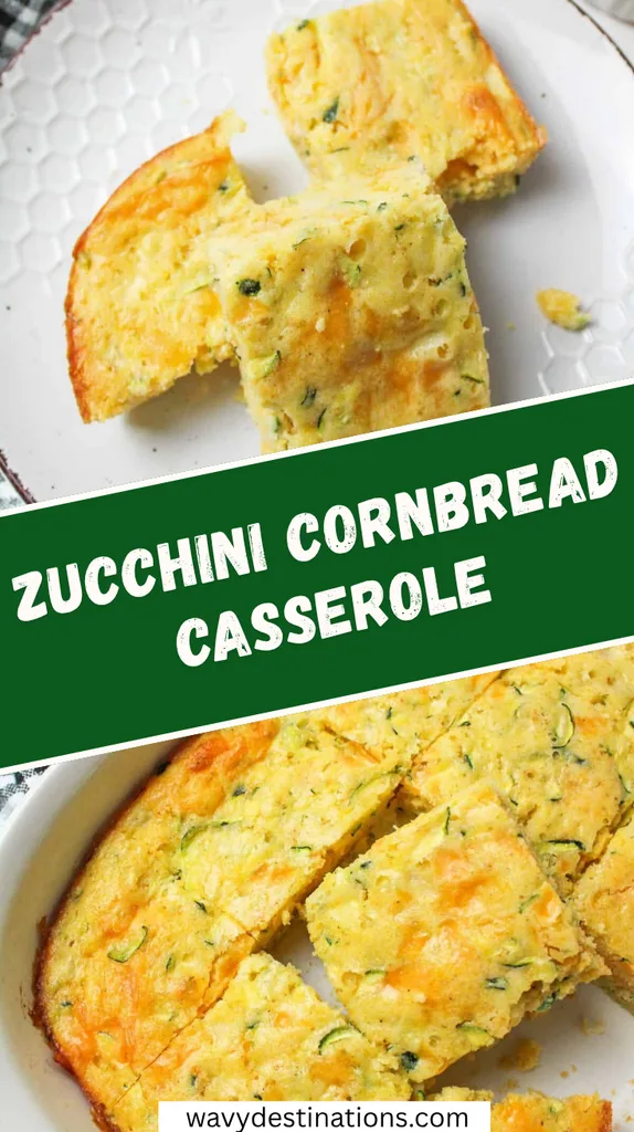Zucchini Cornbread Casserole Recipe 1 Zucchini Cornbread Casserole