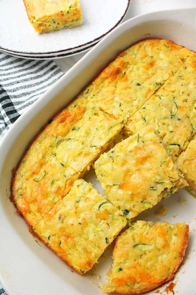 Zucchini Cornbread Casserole Recipe 3 Zucchini Cornbread Casserole