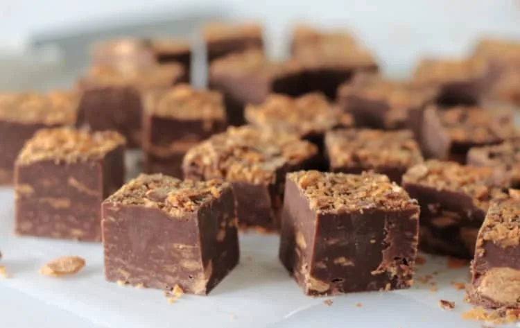 Butterfinger Fudge