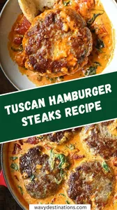 Tuscan Hamburger Steaks