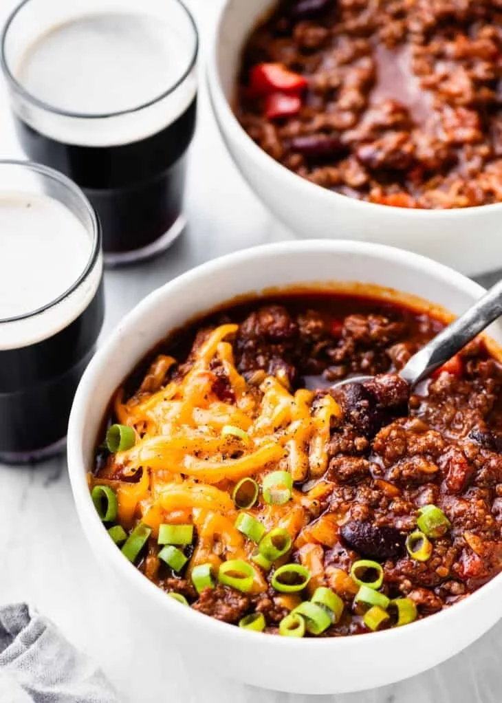 Guinness Spiked Irish Chili