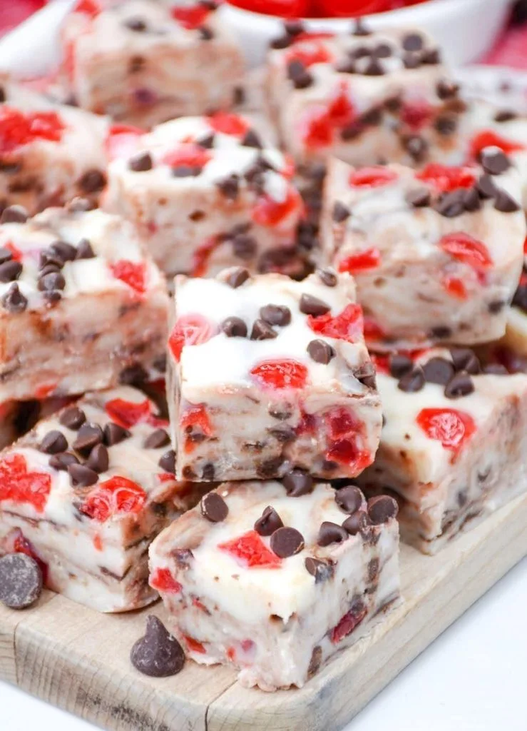 Cherry Garcia Fudge