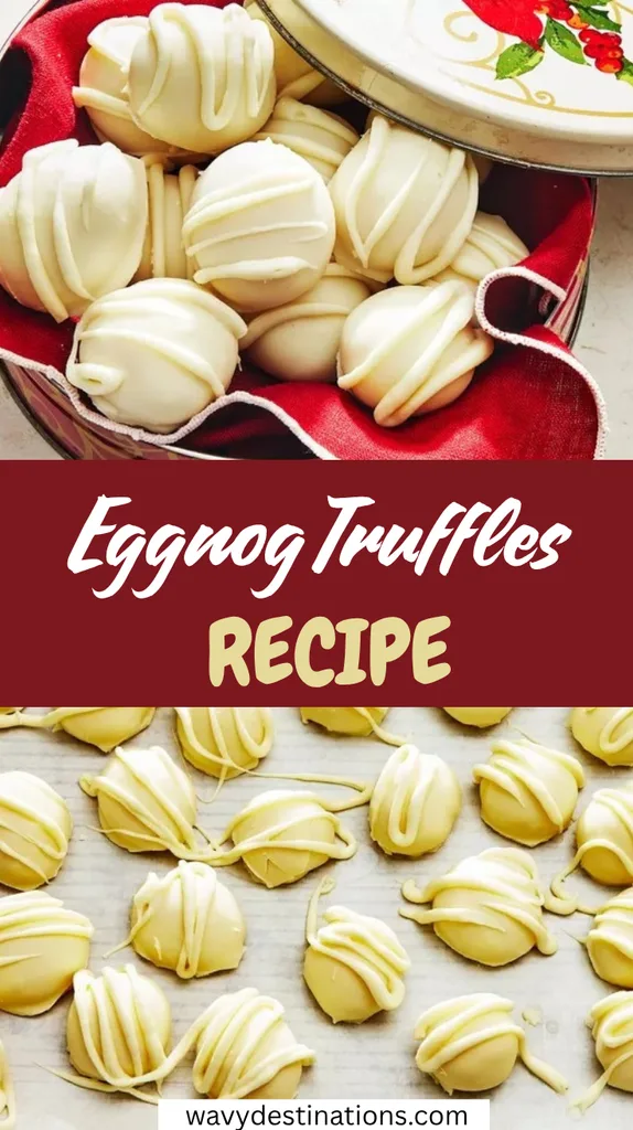 Eggnog Truffles Recipe 1 Eggnog Truffles