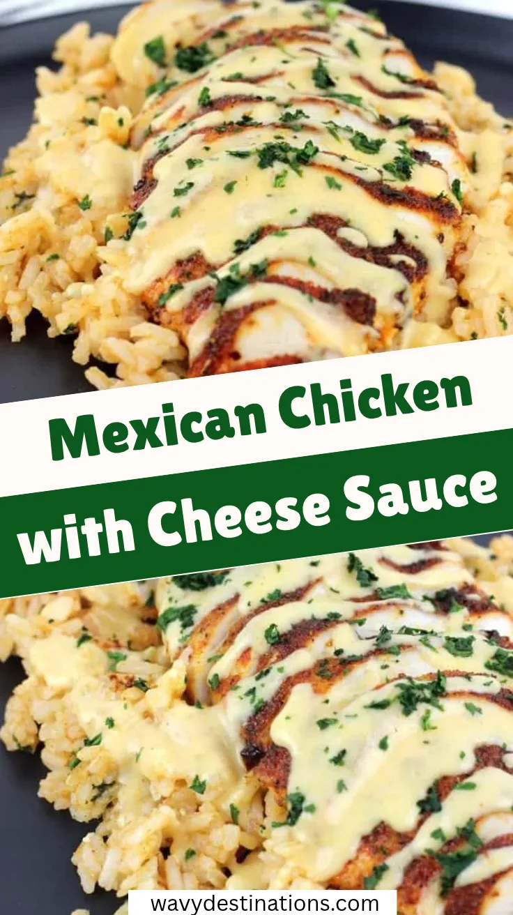 Mexican Chicken with Cheese Sauce