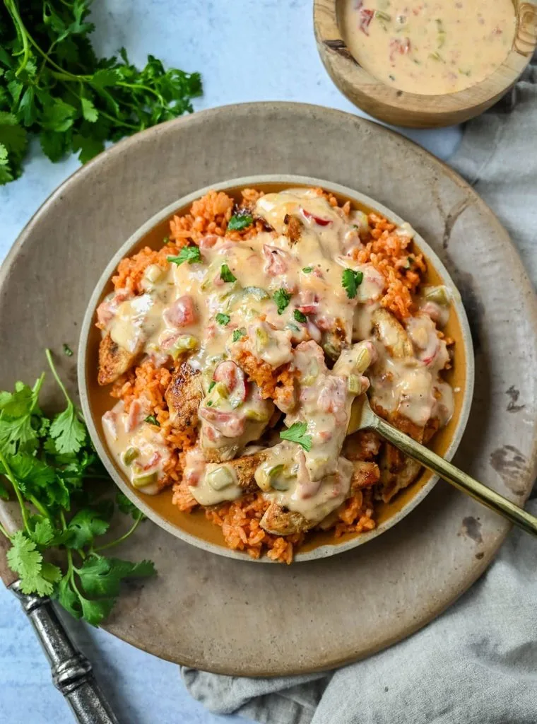 Queso Smothered Chicken Recipe 2 Queso Smothered Chicken