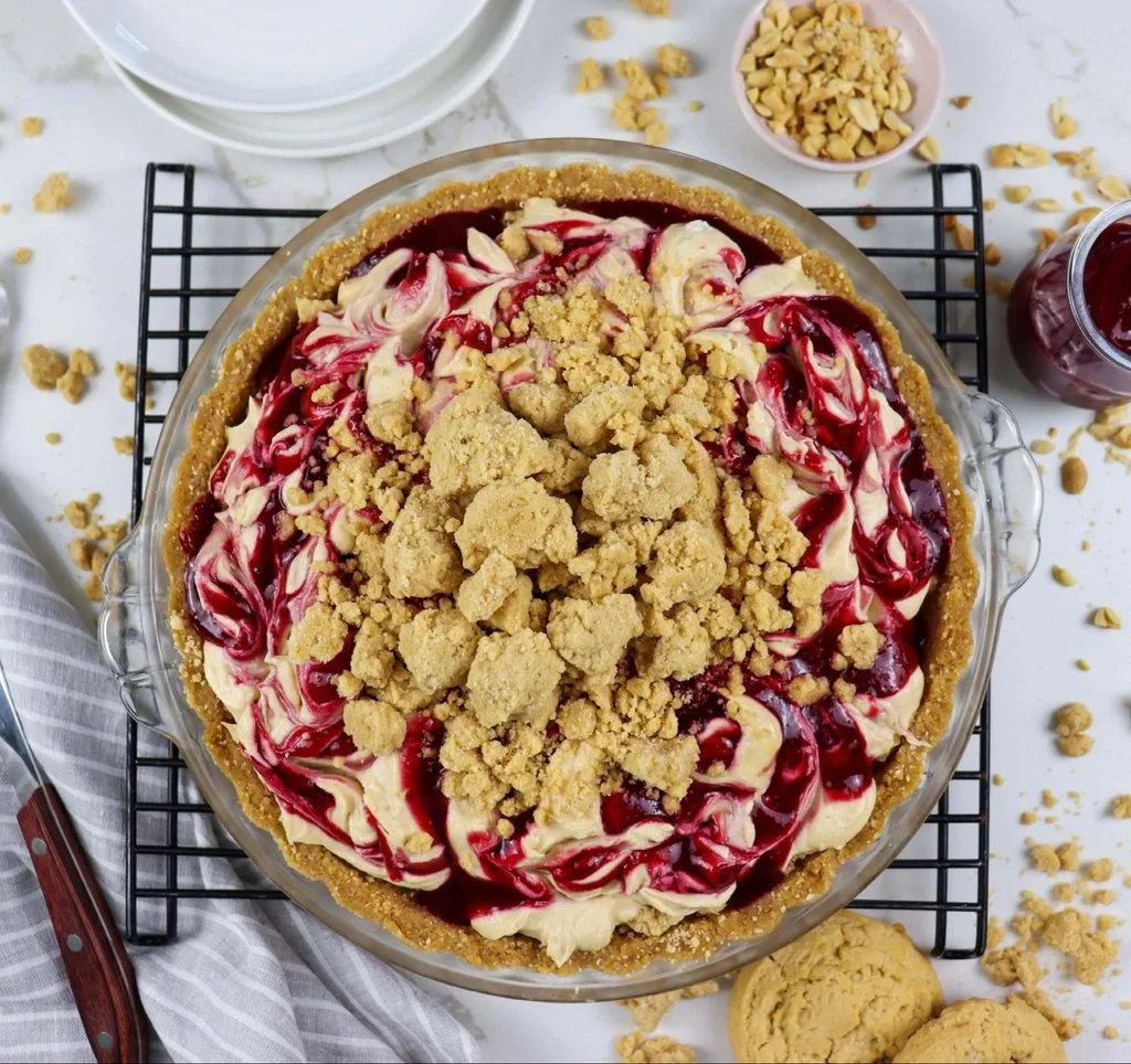 Peanut Butter and Jelly Pie Recipe 3 Peanut Butter and Jelly Pie