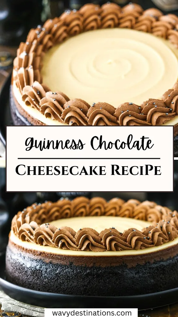Guinness Chocolate Cheesecake Recipe 1 Guinness Chocolate Cheesecake