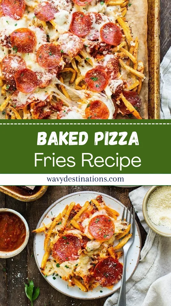 Baked Pizza Fries Recipe 1 Baked Pizza Fries