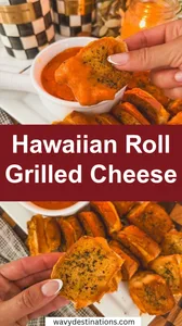 Hawaiian Roll Grilled Cheese Recipe