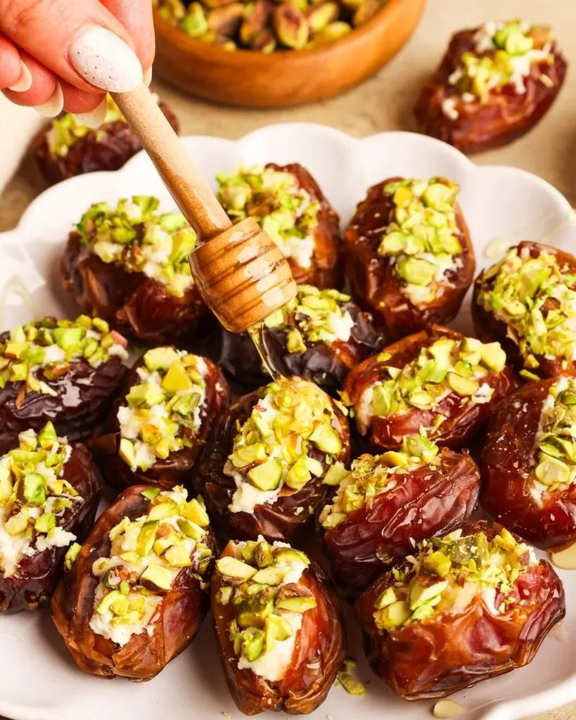 Honey Pistachio Ricotta Stuffed Dates Recipe 4 image 442