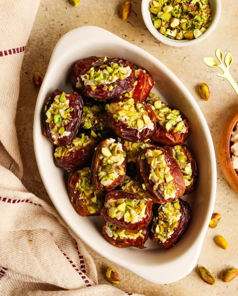 Honey Pistachio Ricotta Stuffed Dates Recipe 3 image 443