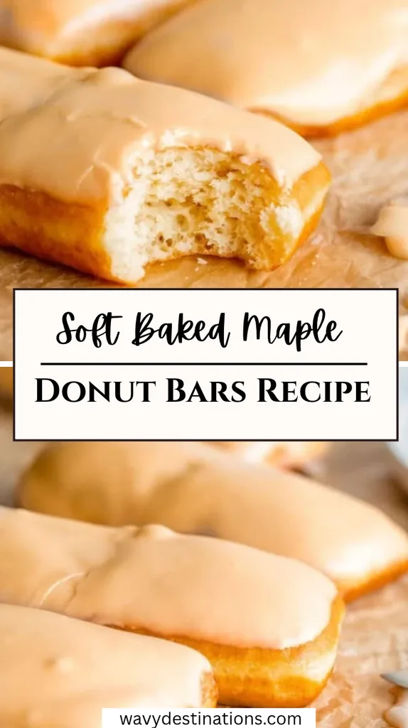 Soft Baked Maple Donut Bars Recipe 1 Soft Baked Maple Donut Bars