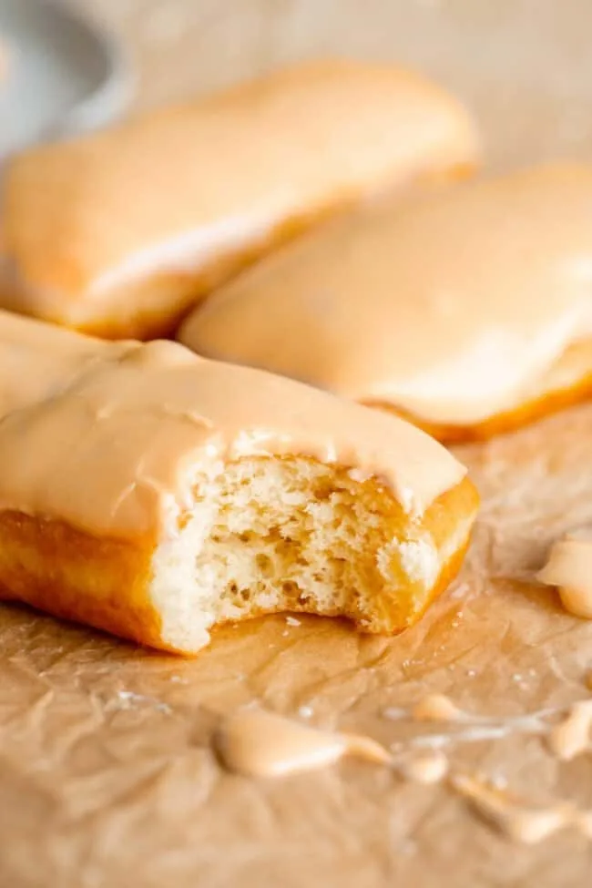 Soft Baked Maple Donut Bars Recipe 2 Soft Baked Maple Donut Bars
