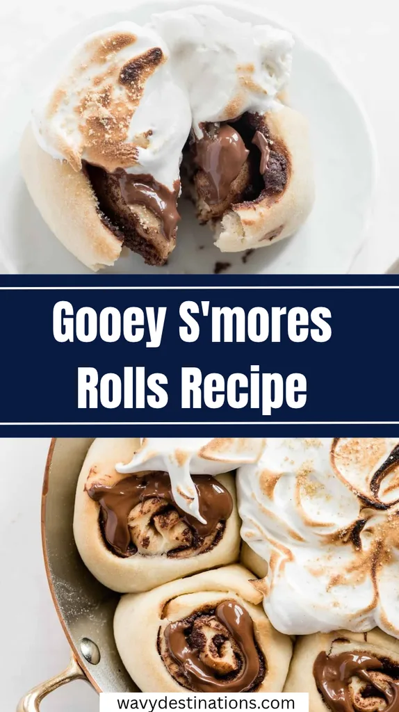 Gooey S'mores Rolls Recipe 1 Gooey S'mores Rolls