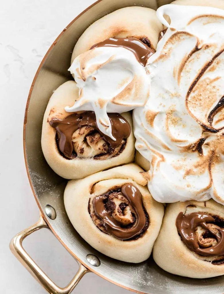 Gooey S'mores Rolls Recipe 3 Gooey S'mores Rolls