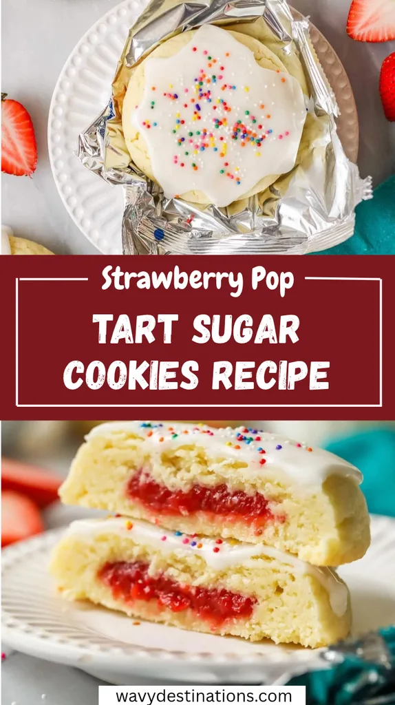 Strawberry Pop Tart Sugar Cookies Recipe 1 Strawberry Pop Tart Sugar Cookies