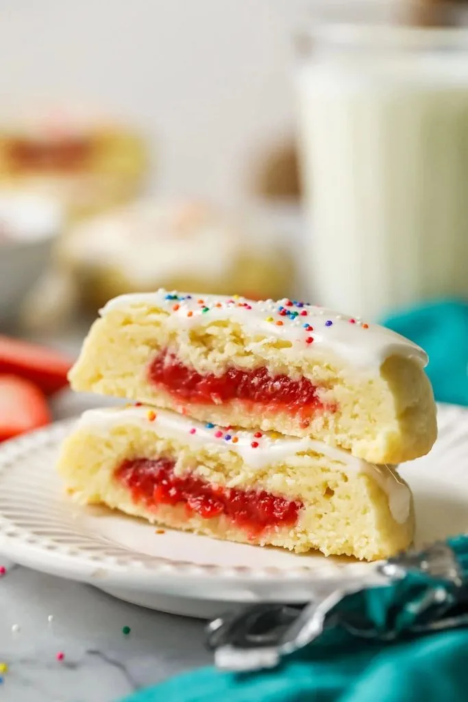 Strawberry Pop Tart Sugar Cookies Recipe 2 Strawberry Pop Tart Sugar Cookies