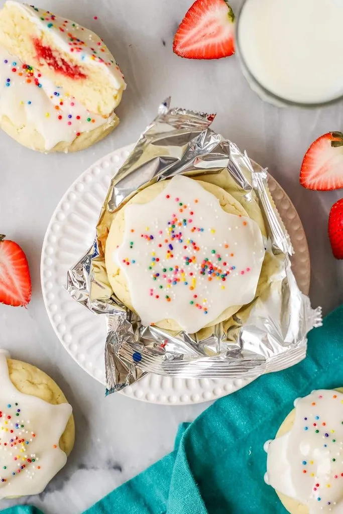 Strawberry Pop Tart Sugar Cookies Recipe 4 Strawberry Pop Tart Sugar Cookies