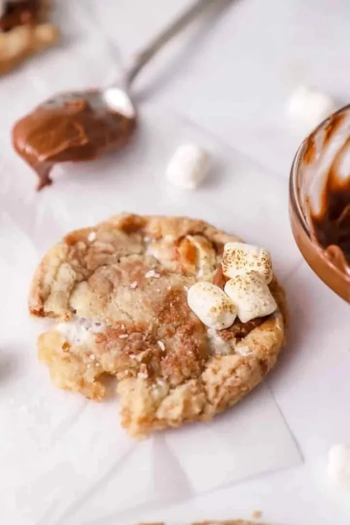 Nutella Marshmallow Cookies Recipe 3 Nutella Marshmallow Cookies