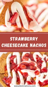 Strawberry Cheesecake Nachos