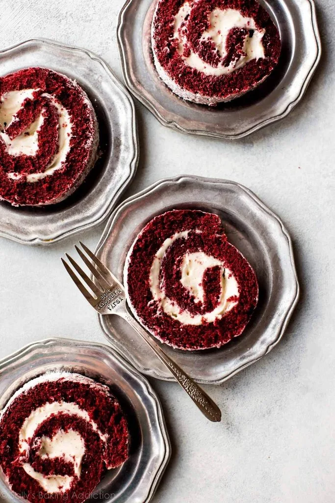 Red Velvet Yule Log Cake Recipe 3 Red Velvet Yule Log Cake