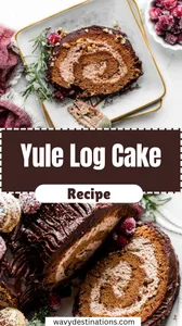 Yule Log Cake