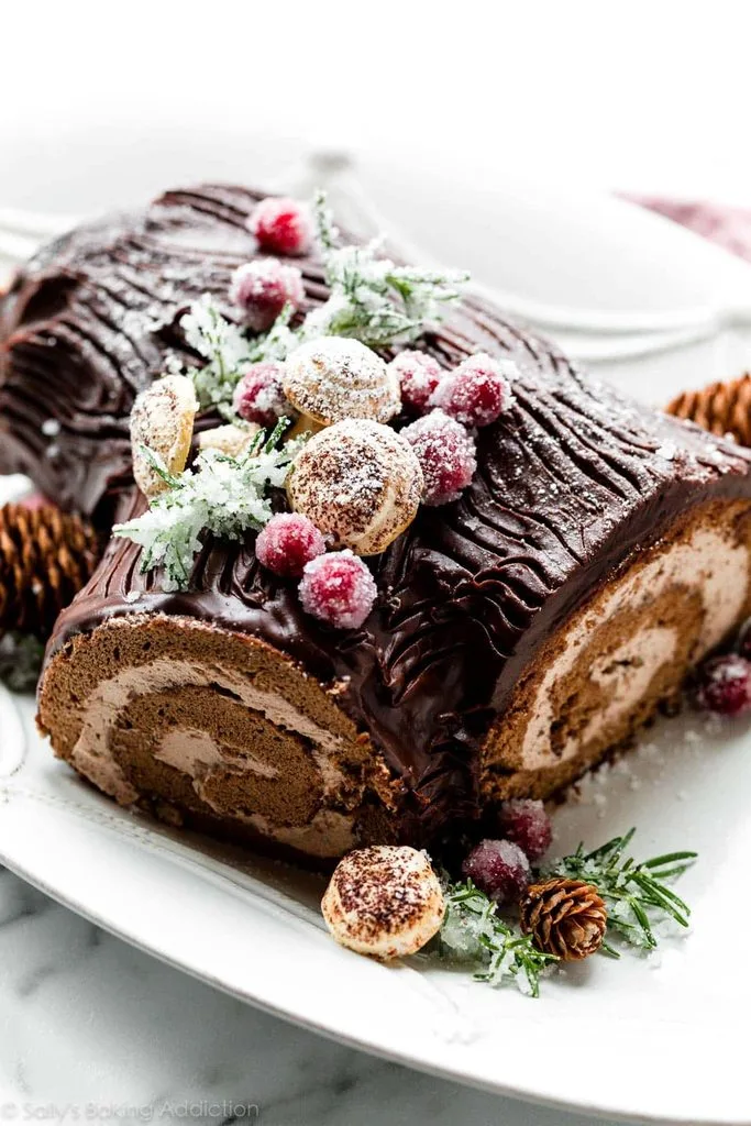 Yule Log Cake Recipe
