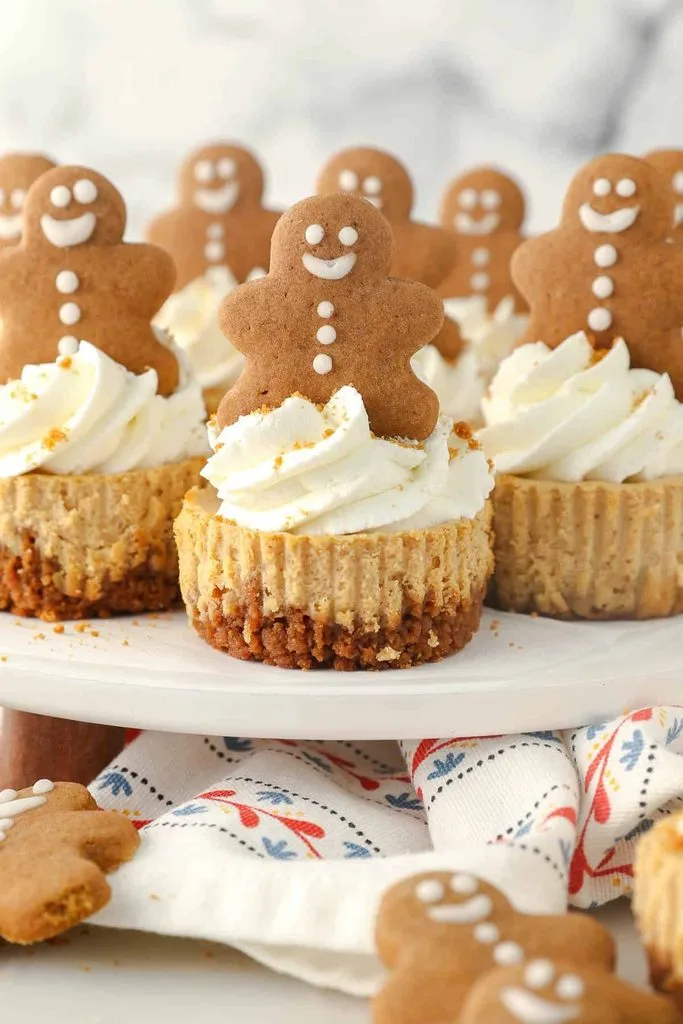 Mini Gingerbread Cheesecake Recipe 2 Mini Gingerbread Cheesecake