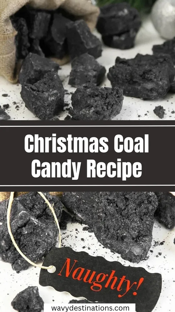 Christmas Coal Candy Recipe 1 Christmas Coal Candy