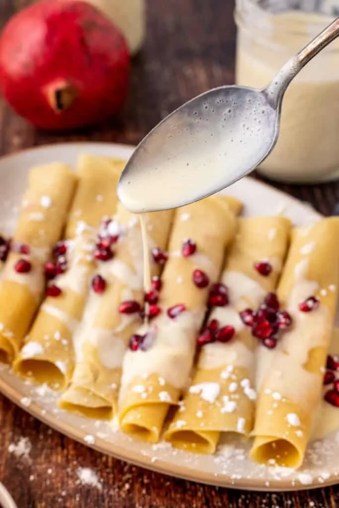 Eggnog Crepes Recipe