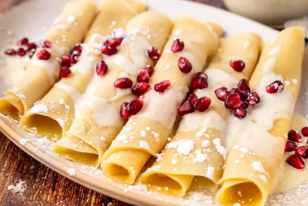 Eggnog Crepes Recipe