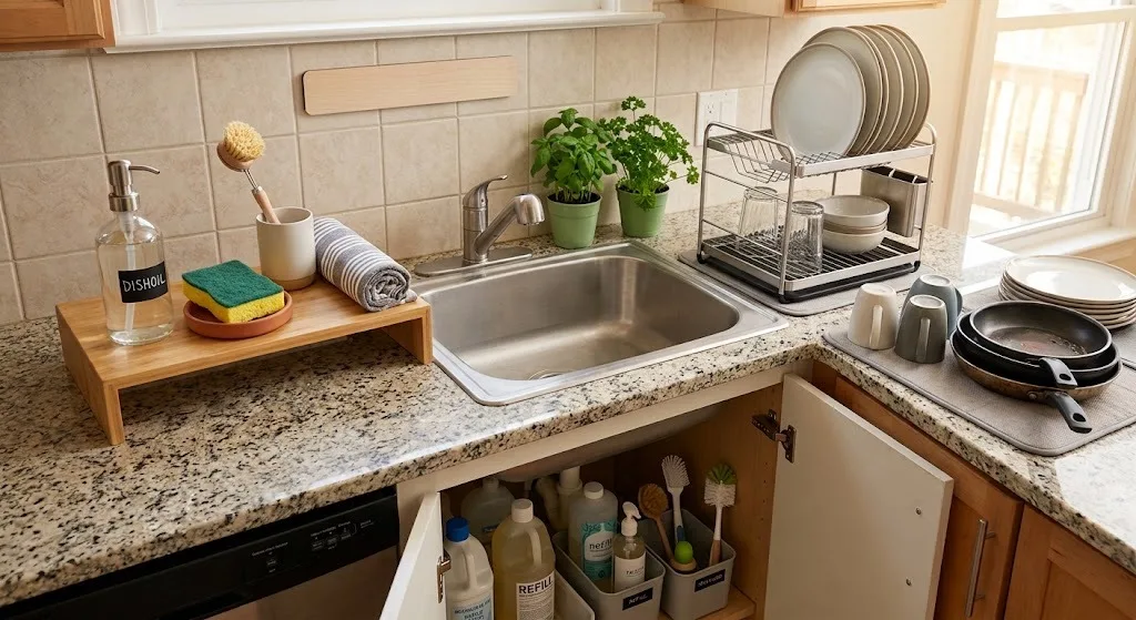 How to Stop Your Kitchen Sink From Piling Up