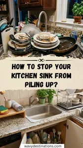 How to Stop Your Kitchen Sink From Piling Up?