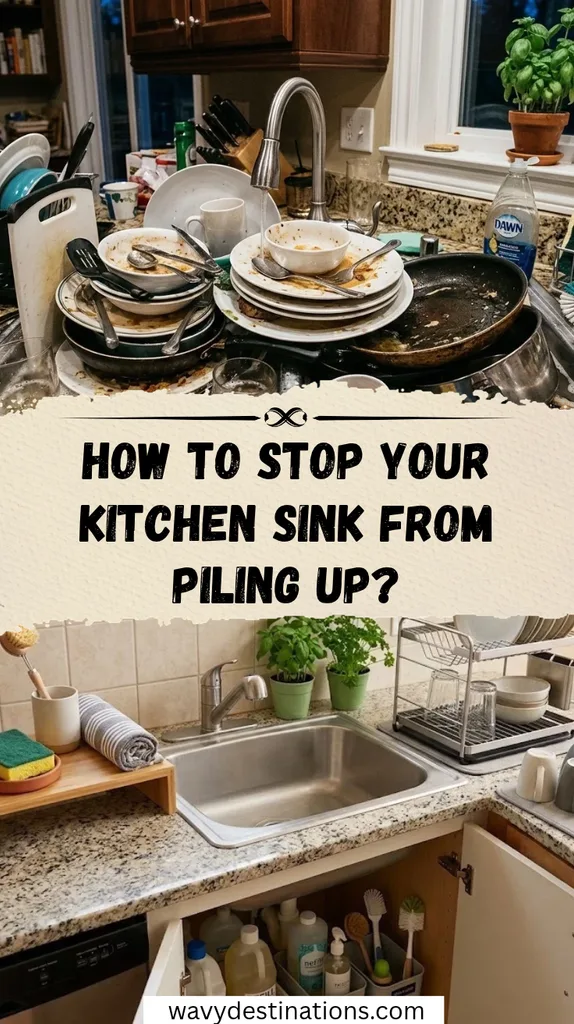 How to Stop Your Kitchen Sink From Piling Up?