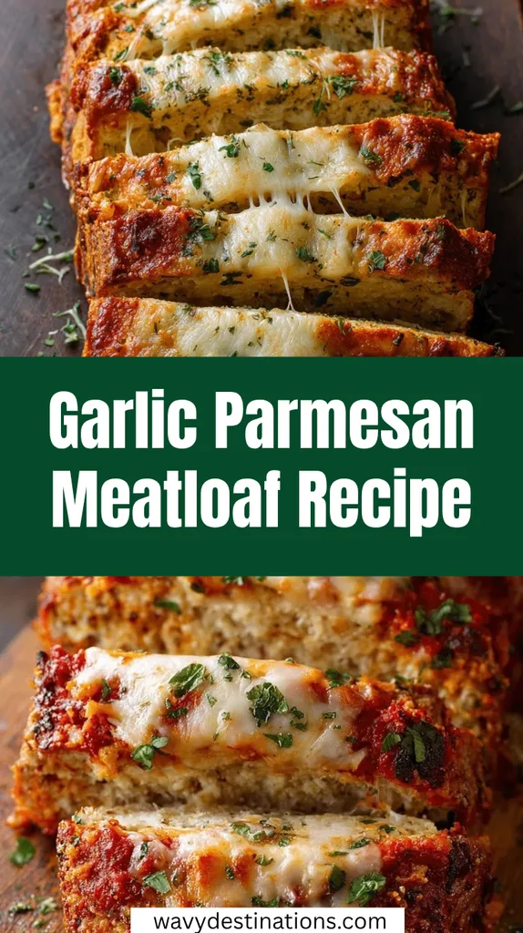 Garlic Parmesan Meatloaf 