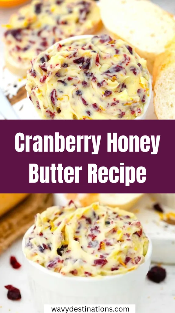 Cranberry Honey Butter Recipe 1 Cranberry Honey Butter