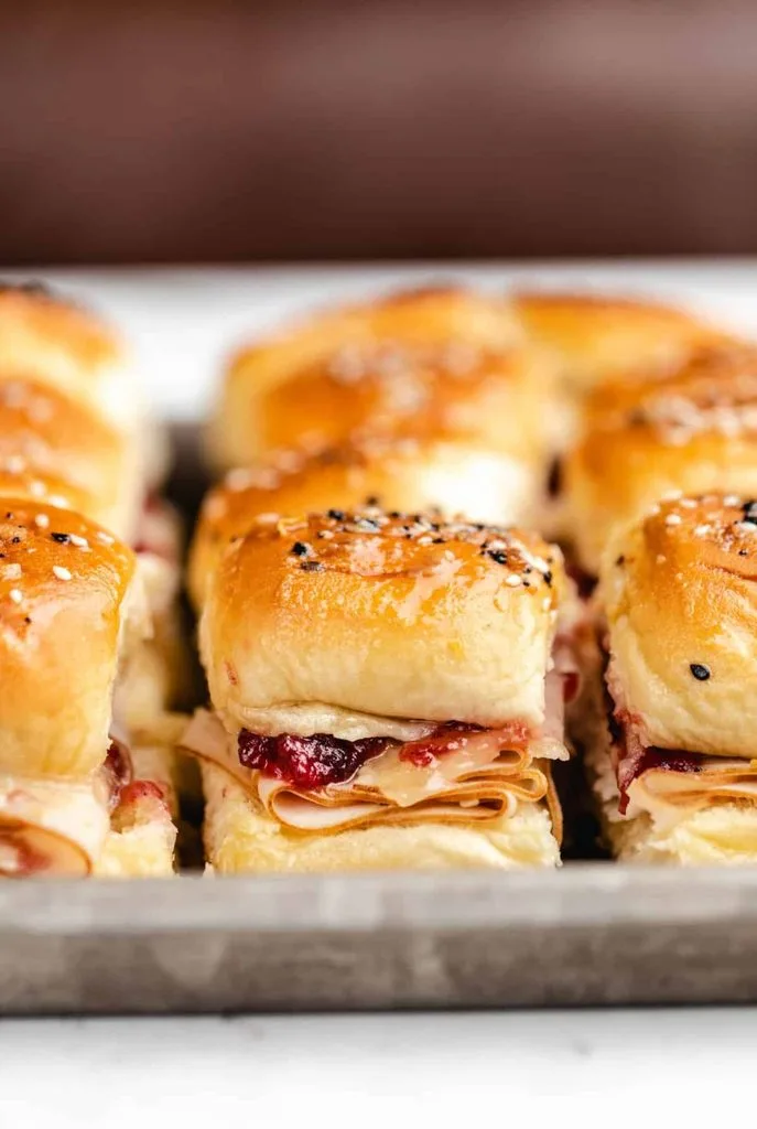 Turkey Cranberry Sliders
