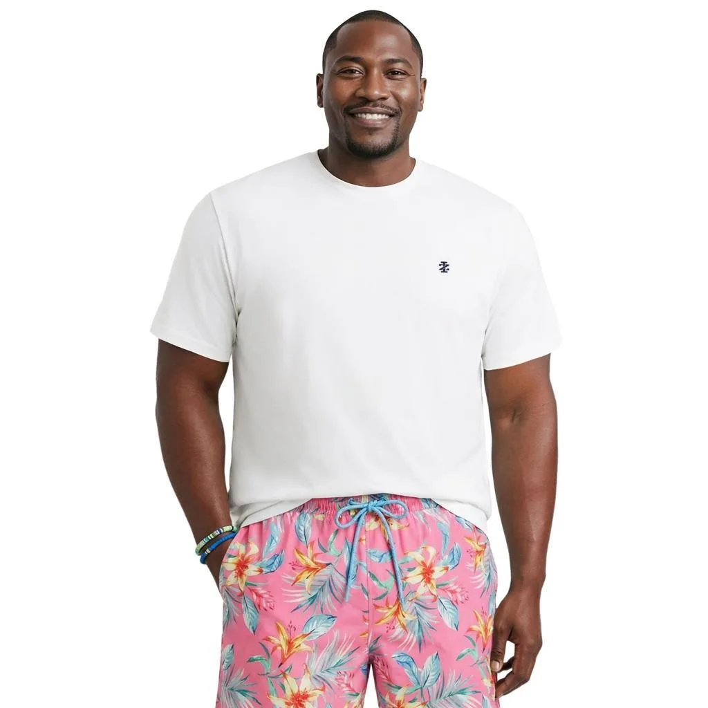 Classic Swim Shorts and a Loose T-Shirt