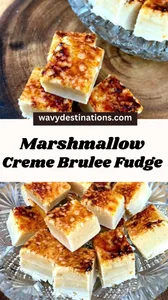 Marshmallow Creme Brulee Fudge Recipe