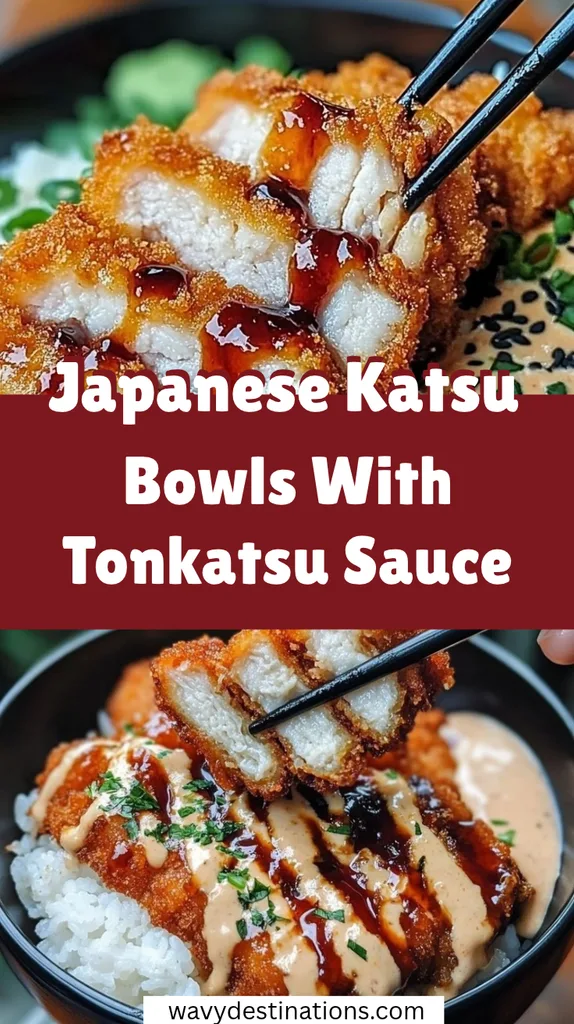 Japanese Katsu Bowls With Tonkatsu Sauce Recipe 1 Japanese Katsu Bowls With Tonkatsu Sauce