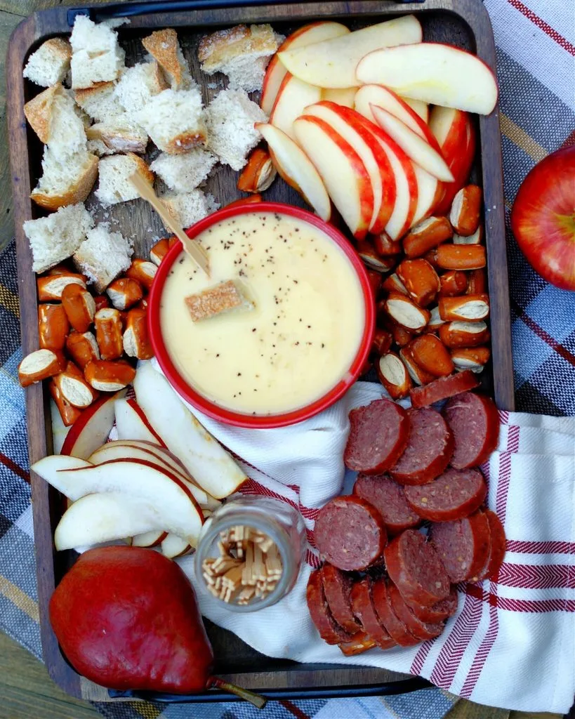 Fall Apple Cider Cheese Fondue Recipe 4 Fall Apple Cider Cheese Fondue