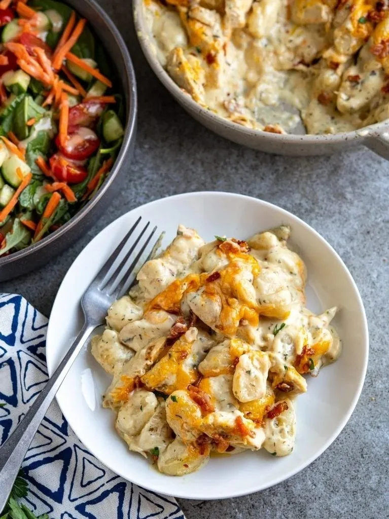 Creamy Crack Chicken Gnocchi